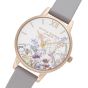 iShopping - Olivia Burton Enchanted Garden Women's Watch Grey (OB16EG150)