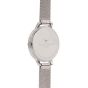 iShopping - Olivia Burton White Dial Women's Watch Silver (OB16BD97)
