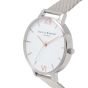 iShopping - Olivia Burton White Dial Women's Watch Silver (OB16BD97)