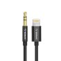 iShopping - Sigma Lightning To 3.5mm Audio Cable - Black (Aux-03)