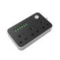 iShopping - LDNIO 6 USB Charging Port 5V 3.4A Grounding Extension Power Socket (SC3604)