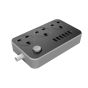 iShopping - LDNIO 6 USB Charging Port 5V 3.4A Grounding Extension Power Socket (SC3604)