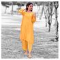 iShopping - Vcare Natural 2 Pieces Casual Suit For Women Light Yellow - YL