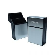 iShopping - Shop Zone Aluminum Metal Cigarette Case