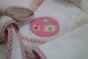 iShopping - Home N Baby Flower Design Baby Bathrobe White / Pink