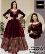 iShopping - Pista Collection 2Pcs Neck Sleeves Embroidered Maxi