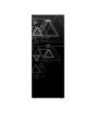 iShopping - Orient Ultron 380I Freezer-On-Top Inverter Refrigerator 13 Cu Ft Triangle Black