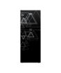 iShopping - Orient Ultron 410I Freezer-On-Top Inverter Refrigerator 14 Cu Ft Triangle Black