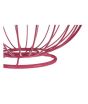 iShopping - Premier Home Round Base Helix Fruit Basket Hot Pink (508345)