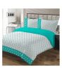 iShopping - AAM Printed Double Bed Sheet With 2 Pillowcase (1533-100)