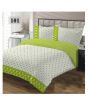 iShopping - AAM Printed Double Bed Sheet With 2 Pillowcase (1533-101)