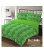 iShopping - AAM Printed Double Bed Sheet With 2 Pillowcase (1533-79)