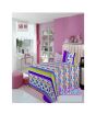 iShopping - AAM Printed Single Bed Sheet With 1 Pillowcase (SD-05)