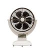 iShopping - Super Asia 14" Louver Table Fan - White