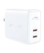 iShopping - Acefast 50W 2x USB-C Fast Charger White (ACE-0002)