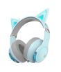 iShopping - Edifier Low Latency Bluetooth Gaming Headphone (G5BT Cat)-Sky Blue