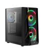 iShopping - AeroCool NightHawk Duo ARGB Mid Tower Gaming Case Black