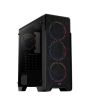 iShopping - AeroCool Ore Saturn Tempered Glass Mid Tower Gaming Case Black