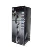 iShopping - PEL Curved Glass Door Freezer-on-Top Refrigerator 12 Cu Ft Black (PRCGD-6450)