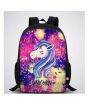 iShopping - Traverse Unicorn Digital Printed Kids Bag - Black (T858S)