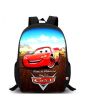 iShopping - Traverse Cars Digital Printed Kids School Bag - Black (T287S)