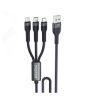 iShopping - Faster 3-in-1 Denim Braided Data Cable 1.2m (D4)