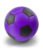 iShopping - M Toys Hand Stitched Football Purple (1116)