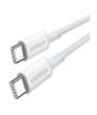 iShopping - Ugreen USB-C To USB-C 100W Fast Charging Cable White (AMT-6227)