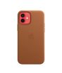 iShopping - Apple MagSafe Leather Case Brown For iPhone 12/12 Pro