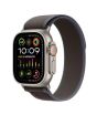 iShopping - Apple Watch Ultra 2 49mm Titanium Case With Trail Loop Blue/Black