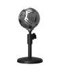 iShopping - Arozzi Sfera Chrome USB Microphone Black