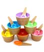 iShopping - AGM Ice Cream Cup With Spoon Pack Of 6