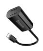iShopping - Baseus L36 Lightning to Double Lightning Adapter Black