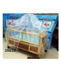 iShopping - Easy Shop Wooden Baby Swinging Cradle with Drawer