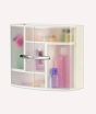 iShopping - Easy Shop Plastic Fiber Transparent Door Cabinet