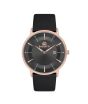 iShopping - Bigotti Milano Leather Men's Watch Black (BG.1.10123-3)