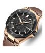 iShopping - Naviforce Fashion Casual Quartz Leather Men's Watch (NF-9200-10)