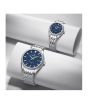 iShopping - Naviforce Exclusive Edition Watch For Couples Silver (NF-8038-3)