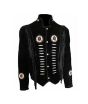 iShopping - Toor Traders Handmade Fringe Leather Jacket For Men - Black