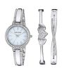 iShopping - Anne Klein Swarovski Watch For Women Silver (AK/3355SVST)