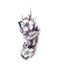 iShopping - G-Mart Dark Rose Flower Temporary Tattoo Sticker