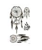 iShopping - G-Mart Dreamcatcher Feather Henna Tattoo Sticker