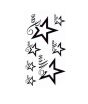 iShopping - G-Mart Star Design Temporary Tattoo Sticker