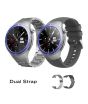 iShopping - Blaktron Zenith Z2 Dual Strap Smart Watch Silver