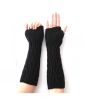 iShopping - Cano Cristles Wool Fingerless Gloves Black