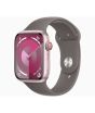 iShopping - Apple Watch Series 9 Pink Aluminum Case With Sport Band-GPS-41 mm-Clay