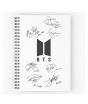 iShopping - Clear Choice Printed BTS Logo Notebook (0001)