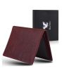 iShopping - Blackbird Leathers Handmade Leather Wallets For Men Maroon (0005)