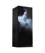 iShopping - Kenwood Sapphire Glass Door Freezer-On-Top Refrigerator 15 Cu.Ft Cloud (KRF-25557)