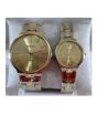 iShopping - Easy Shop Stainless Steel Couple Watch Two Tone (1114)